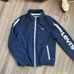 Levi's Retro Blue Windbreaker Jacket Unisex